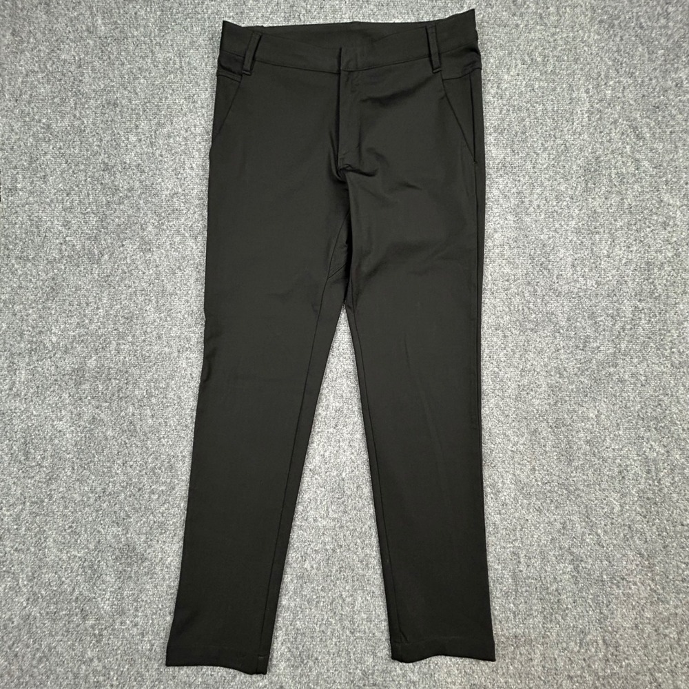 BYLT Everyday Pant 2.0 Mens Medium Black Tech Stretch Slim Chino EDAY2 3103